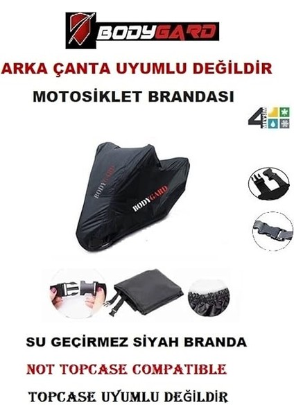 Lambretta V200 Special Motosiklet Brandası,branda,örtü-Siyah fiyatları