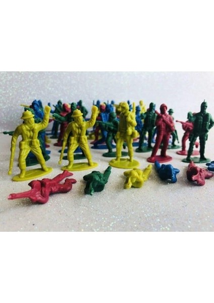 Asker Seti Oyuncak Toplam 44 Parça Kurşun Asker fiyatları