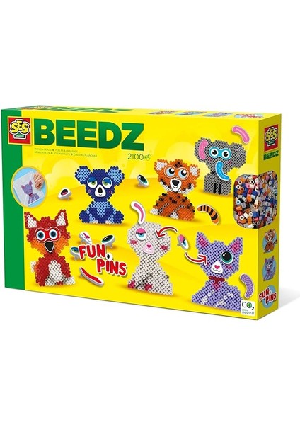 Creative 06308 Demir-On Boncuk Funpins Hayvanlar