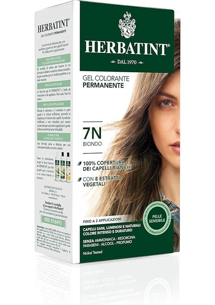 7n Blond Kumral Saç Boyası, 150 ml