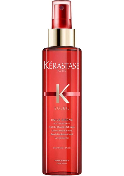 Soleil Huile Sirene Plaj Dalgası Etkili Durulanmayan Sprey Yağ 150ML