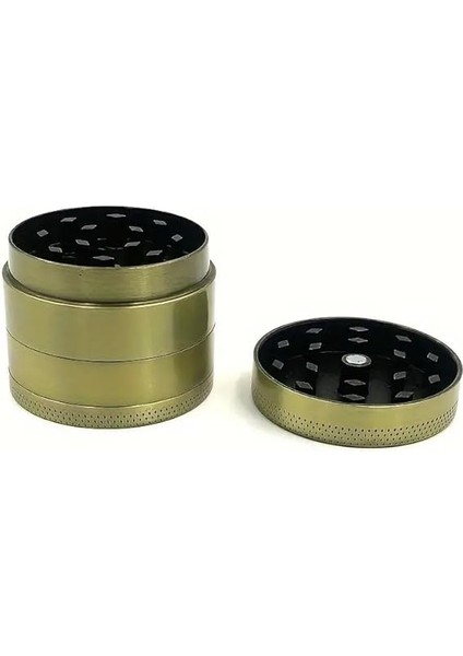 40 Mm, 4 Katlı, Mıknatıslı Metal Baharat Öğütücü, Paslanmaz Çelik fırsatları