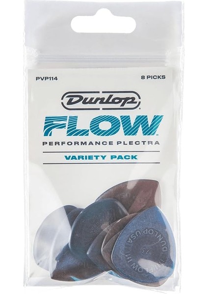 Jim Dunlop Flow Variety Pack Flow Torba De 8 Torba fırsatları