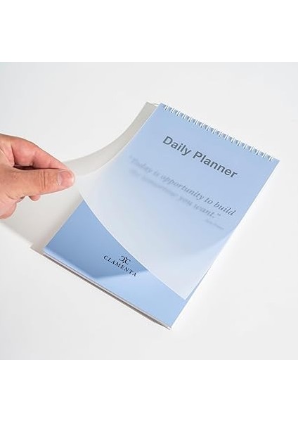 Planlayıcı Defter, Yapılacaklar Listesi Not Defteri, Spiral Defter, Kontrol Listesi, Iş Için Defterler, Kişisel Düzenleyici Not Defteri, Günlük Görev Defteri (Ingilizce) (Mavi) fırsatları