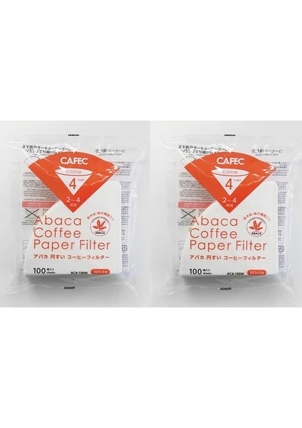 Abaca Cup4 Filtre Kağıdı