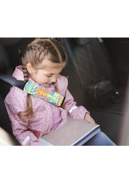 Araba Emniyet Kemeri Kılıfı Pedi, 1'li Paket Yumuşacık Araç Emniyet Emniyet Kemeri Kılıfı Çocuklar Için, Araba Emniyet Kemeri, Araçlar Için (Deniz Kızı Mermaid 1 Adet)