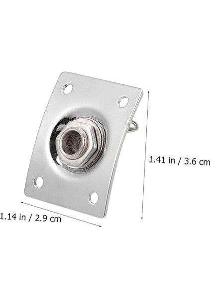 Gitar Aksesuar Soket Plakası Çıkış Soketi Gitar 4 Parça Set Sağlam Güçlü Malzeme Kompakt Yüksek Hassasiyet fiyatları