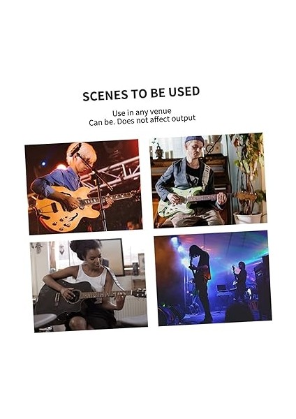 Gitar Aksesuar Soket Plakası Çıkış Soketi Gitar 4 Parça Set Sağlam Güçlü Malzeme Kompakt Yüksek Hassasiyet modelleri