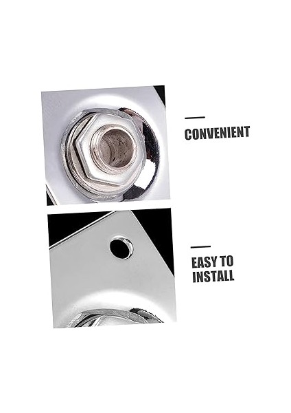 Gitar Aksesuar Soket Plakası Çıkış Soketi Gitar 4 Parça Set Sağlam Güçlü Malzeme Kompakt Yüksek Hassasiyet indirimleri