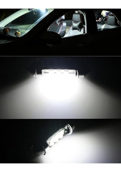 2 Adet 41MM Sofit LED Ampul 6 Ledli Plaka,iç Aydınlatma fiyatları