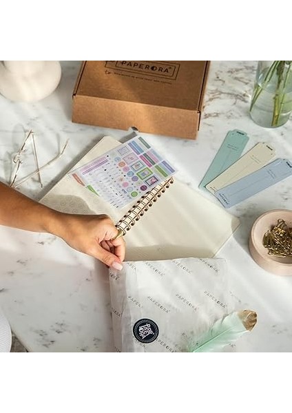 A5 Spiralli Keten Süresiz Planlayıcı Ajanda Bordo fırsatları