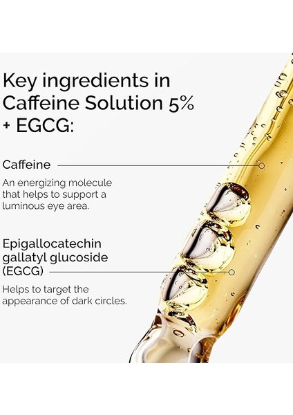 Ordinary Caffeine Solution %5+Egcg modelleri