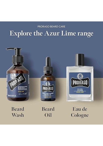 Beard Shampoo / Sakal Şampuanı Azure Lime (200 Ml) fırsatları
