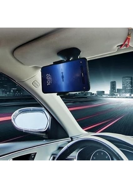 Direksiyon Önü Torpido Üzeri Araç Telefon Tutucu Güneşlik Dikiz Aynası Araç Tutucu 360 Dönerli modelleri