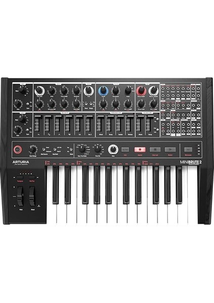 Minibrute 2 Yarı Modüler Analog Synthesizer - Noir Edition