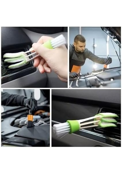 Hoala 5+1 Detay Fırça Seti, Yumuşak Kıllı Iç ve Dış Temizlik Için, Farklı Boyutlarda Oto Temizlik Bakım Takımı indirimleri