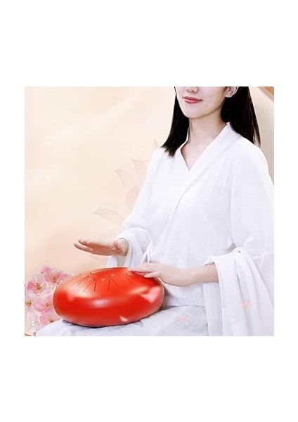 8 Inç Çelik 11 Nota Davullu Handpan Davul Çekiç Parmak Alır Yoga Için Perküsyon fiyatları
