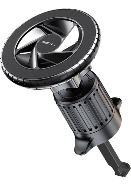 Içi Telefon Tutucu, Magsafe Uyumlu Manyetik Araba Telefon Aparatı, Güçlü ve Sağlam Yapı, Esnek Başlık, 1x Manyetik Plaka