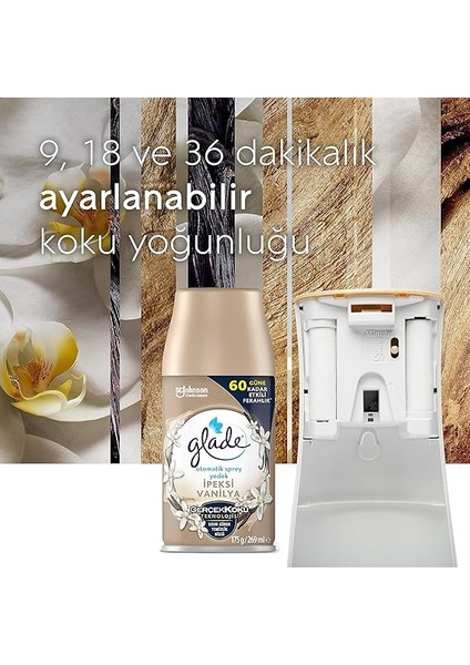 Ipeksi Vanilya Yedek Otomatik Sprey 60 Gün Etkili (1 x 269 Ml) indirimleri