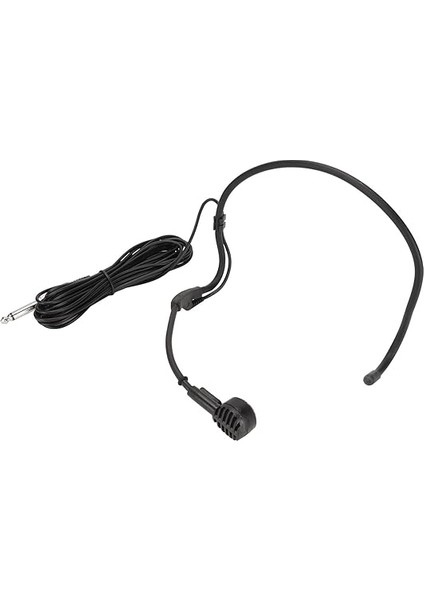 16.4ft Kablolu Kulaklık Mikrofon 6.35MM Kulak Kancası Mikrofon Karaoke Hoparlörleri Için Ergonomik Dinamik Kulak Kancası Mikrofon Öğretim Sahne Performansı Hifi Ses modelleri