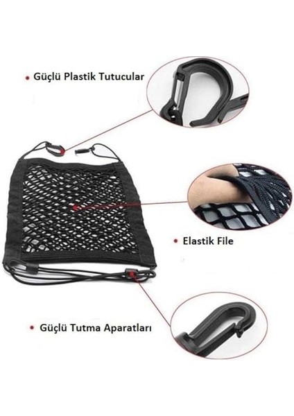 Paket Tofaş Serisi Araç Içi Koltuk Arası Çok Amaçlı 2 Gözlü File Organizer fırsatları