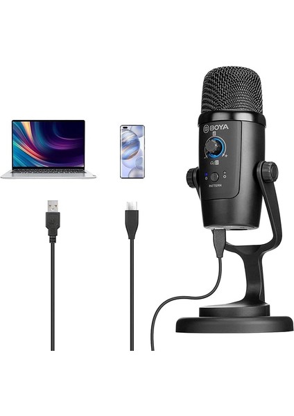 BY-PM500 USB Kondansatör Mikrofon