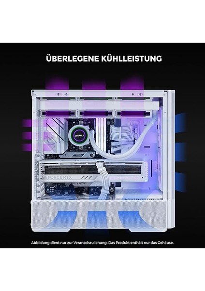 Li Lancool 207 4 Fanlı Beyaz Dolap modelleri