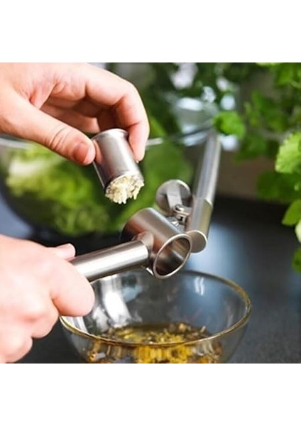 Paslanmaz Çelik Sarımsak Ezici, Kullanıcı Dostu, Kolay Temizlenir, Dayanıklı modelleri