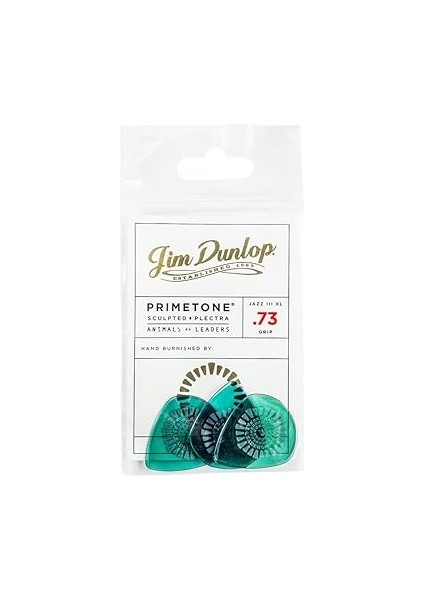 Jim Dunlop 0,73 mm Dunlop Médiator Player's Pack De 3, 0,73 mm Green Vert Poşet De 3 fırsatları