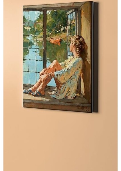 Sayılarla Boyama Seti Kasnaklı Yalnız Ama Huzurlu 50 x 65 cm fiyatları