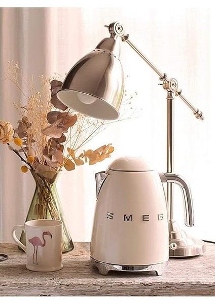 KLF03CREU Su Isıtıcısı, Krom, Paslanmaz Çelik, 1,7 Litre, Krem Rengi fırsatları