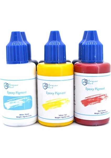 Art Epoksi Opak Pigment 6lı Set