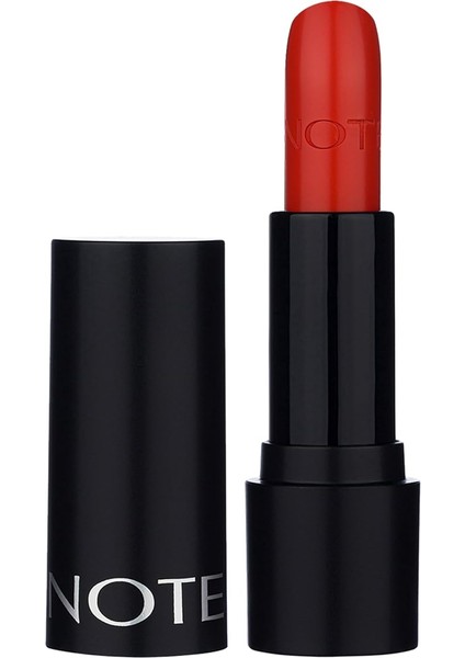 Deep Impact Lipstick 12 Flaming Heart Red Kremsi Dokulu Yarı Parlak Ruj, Kırmızı
