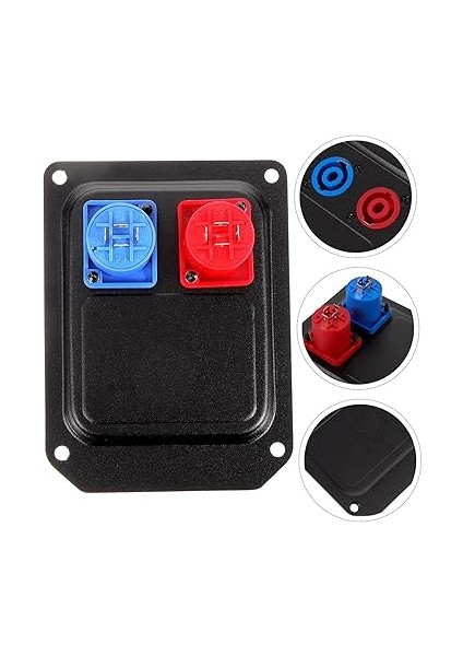 Hoparlör Soketi Metal Panel Ses Hoparlör Malzemeleri Dayanıklı Mikrofon Çift Delikli Soket Mikrofon Ses Konektörü Adaptörü Dıy Ses Hoparlör Paneli Ses Hoparlör Metal Kadın Paneli modelleri