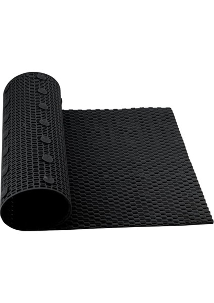 Mark Premium Serisi Banyo - Küvet Içi Kaydırmaz Vantuzlu Hasır Desenli Diktördgen Paspas 68,5 x 35,5 Cm, Siyah fırsatları