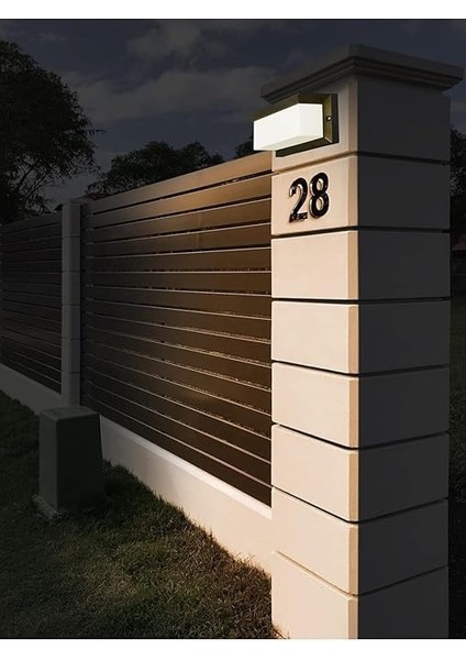 Aydınlatması LED Işık 25CM E27 Duylu Zita Ultra Şapkalı Bahçe Duvar Aplik Su Geçirmez modelleri