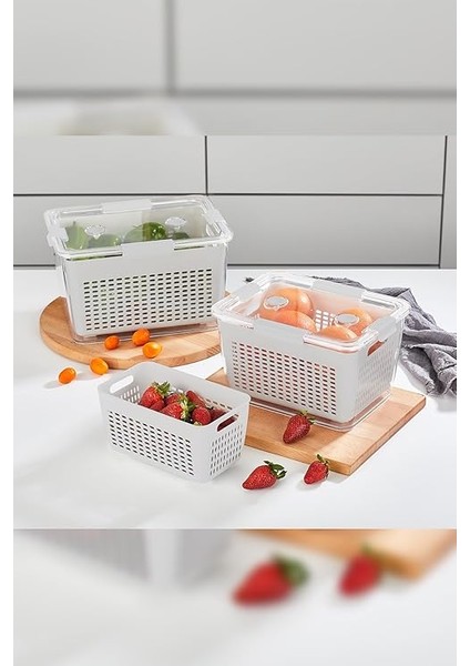 Home - Lavin 2-4-7 Litre Ekru Saklama Kabı modelleri