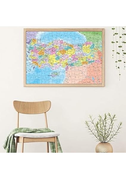 Puzzle - Türkiye Siyasi Haritası / 260 Parça Puzzle, #3269 fiyatları