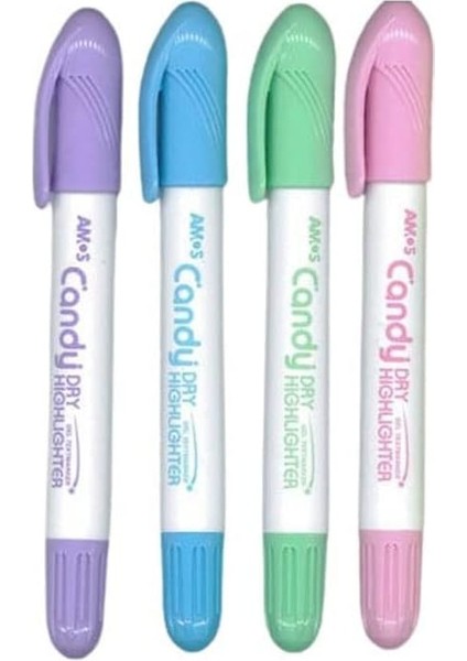 Kalem Pastel Jel Dry 4 Renkli Set, Çok Renkli