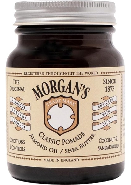 Classic Almond Oil-Shea Butter - Orta Tutuş Doğal Parlak Pomad (Cream Label) 100GR fiyatları