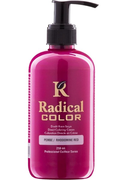 Direct Coloring Saç Kremi ve Yarı Kalıcı Saç Boyası 250 ml (Rodamin Kırmızısı