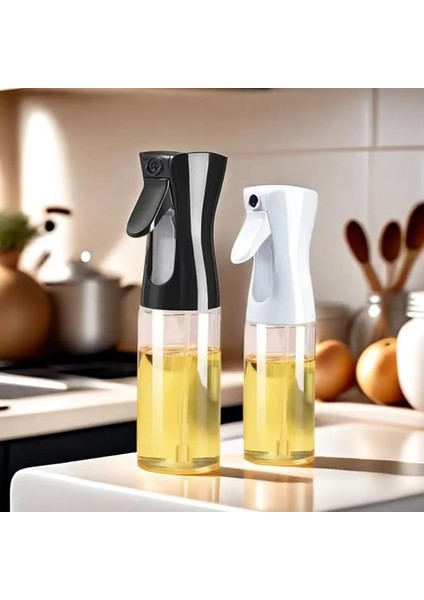 Toptan Sprey Yağdanlık Cam Şişe Yağ Püskürtücü Airfryer Kızartma Izgara Salata Için Yağlık 225 ml Asorti