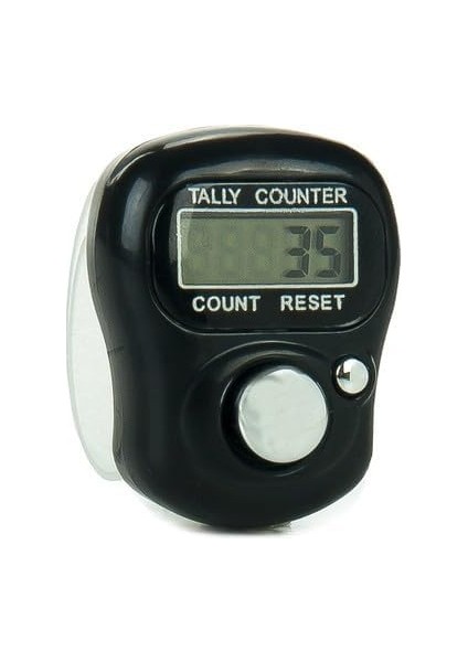 Marifetlerim - Siyah Yüzük Zikirmatik 1 Adet