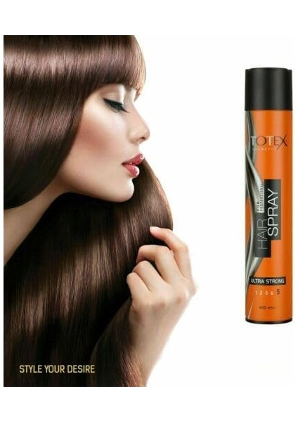 Saç Şekillendirici Ultra Güçlü Aerosol Saç Spreyi | Parlatıcı ve Uzun Ultratutuş | Profesyonel Kuaförler Berberler ve Günlük Kullanım 400ML indirimleri
