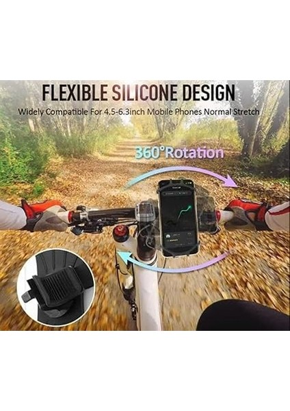 Esnek Silikon Örümcek Bisiklet ve Motosiklet Telefon Tutucu – Güvenli ve Pratik Sürüş Deneyimi Için fırsatları