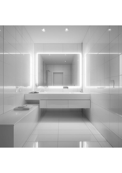 Şerit LED 3 Metre Beyaz - Iç Mekan Tak Çalıştır Adaptör Dahil 12V IP20 Yeni Nesil Yüksek Lümen, Tezgah, Dolap, Mutfak, Ayna Aydınlatma Için modelleri