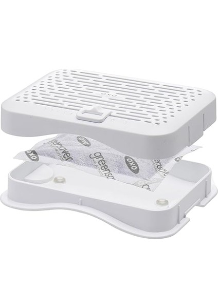 - Good Grips Greensaver Aktif Karbon Filtre - Gıda Saklama Kutuları Için 4 Yedek Filtre fiyatları