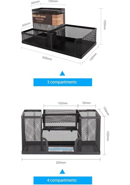 Örgü Masa Düzenleyici Ofis Malzemeleri Kalemlik ve Depolama Sepetleri Için Masaüstü Organizatör Cetvel Konteyner Modern Ev Iş Ticari Ofis Okul Dekoru Masa Organizasyonu fırsatları