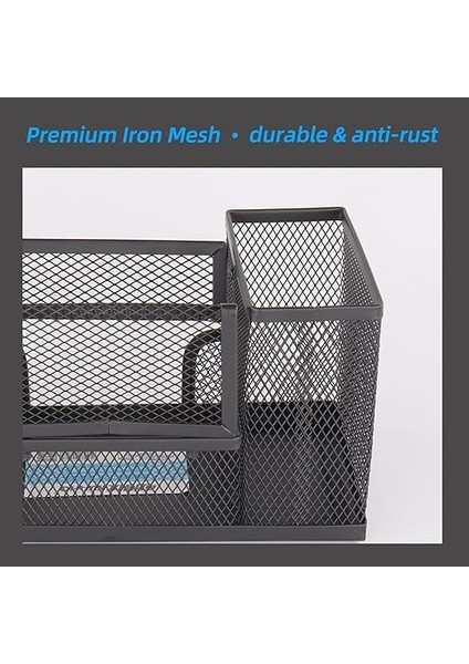 Örgü Masa Düzenleyici Ofis Malzemeleri Kalemlik ve Depolama Sepetleri Için Masaüstü Organizatör Cetvel Konteyner Modern Ev Iş Ticari Ofis Okul Dekoru Masa Organizasyonu indirimleri