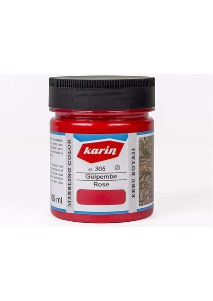 Ebru Boyası 105ML - Gülpembe 305